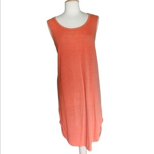 NWT Aerie Sleeveless Pink Coral Midi Dress